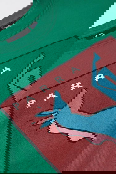 Тениска By Parra Parra Vertical horse T-Shirt Зелено | 53505, 2