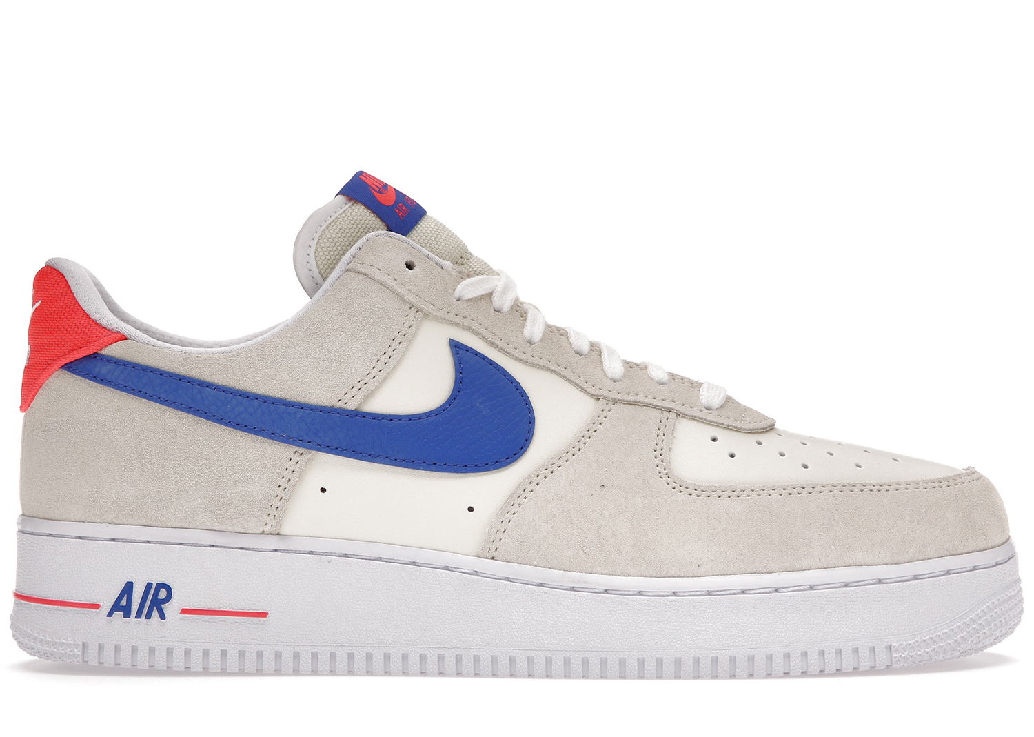 Кецове и обувки Nike Air Force 1 Low '07 LV8 Coconut Milk Hyper Royal Бежово | DM8314-100, 0