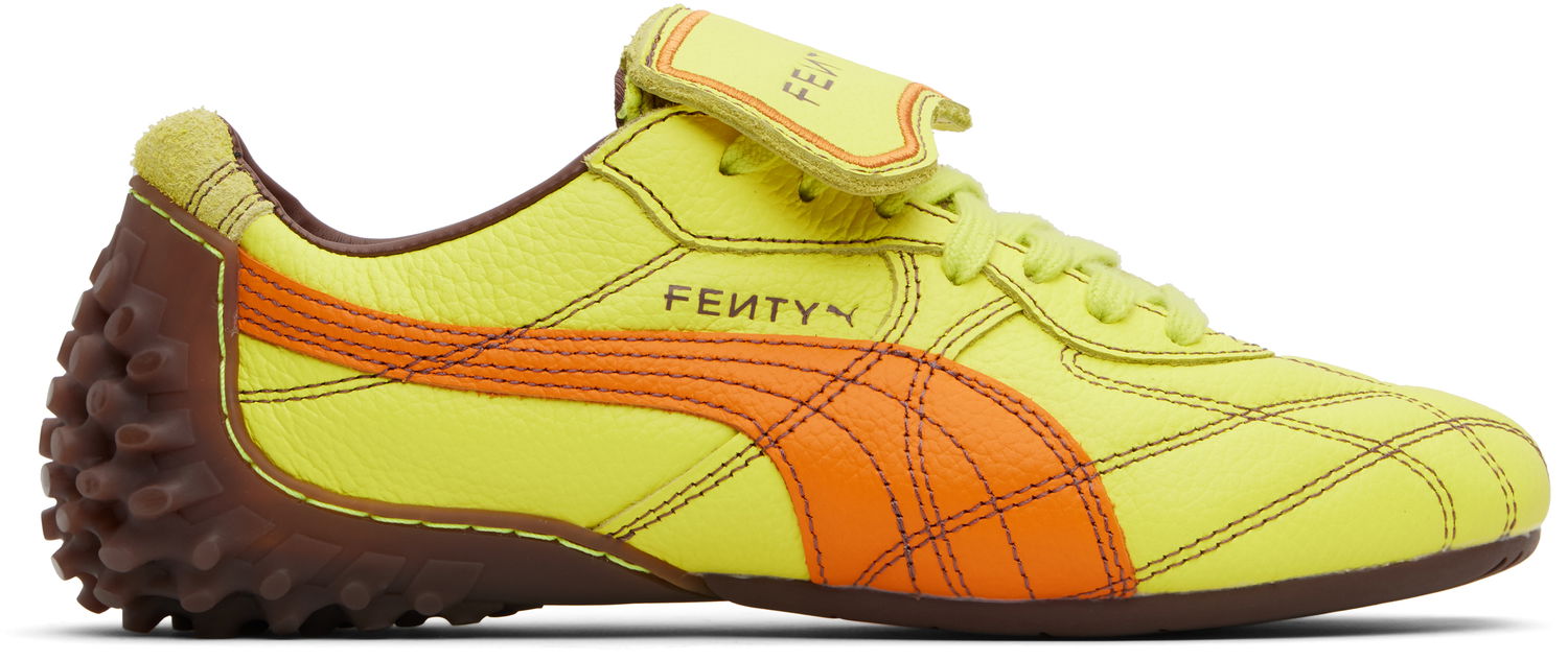 Кецове и обувки Puma Fenty Edition Avanti LS Stitched Жълто | 40481402, 0