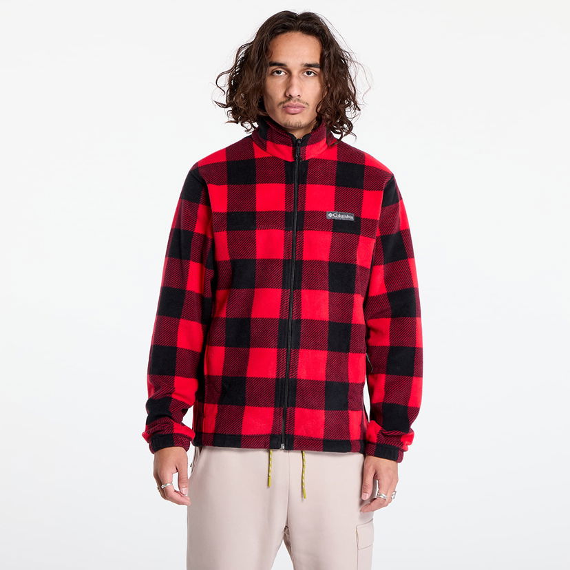 Яке Columbia Steens Mountain™ Printed Jacket Mountain Red Check Print S Червено | 1478231616