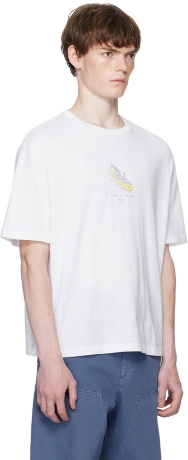 Тениска A.P.C. A.P.C. Jack Graphic T-Shirt Бяло | COHJC-H26517, 1