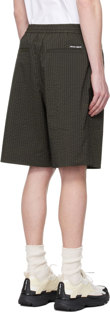 Къси панталони MAISON KITSUNÉ Maison Kitsuné Elasticated Bermuda Shorts Зелено | OM01406WC5032, 2
