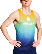 Saysky Drip Dye Flow Singlet