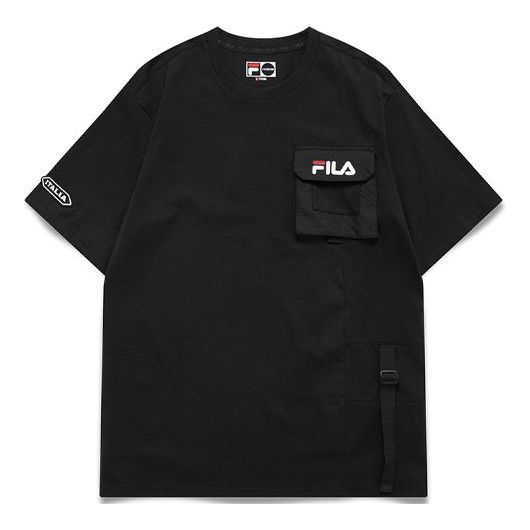 Тениска FILA Fusion Multiple Pockets Short Sleeve T-Shirt Черно | T11M123106F-BK