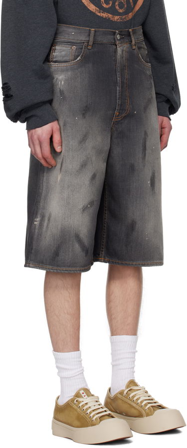 Къси панталони Acne Studios Acne Studios Loose Fit Denim Shorts Сиво | BE0173-, 1