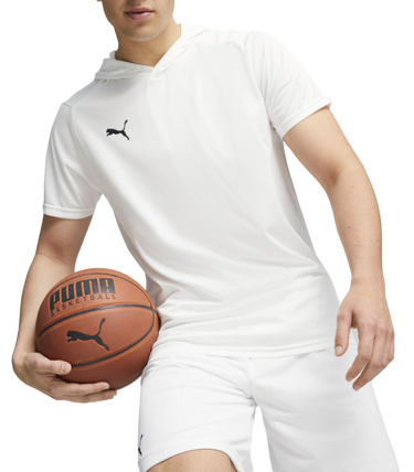Тениска Puma Hoops Team Shooting Shirt Бяло | 676636-02, 0