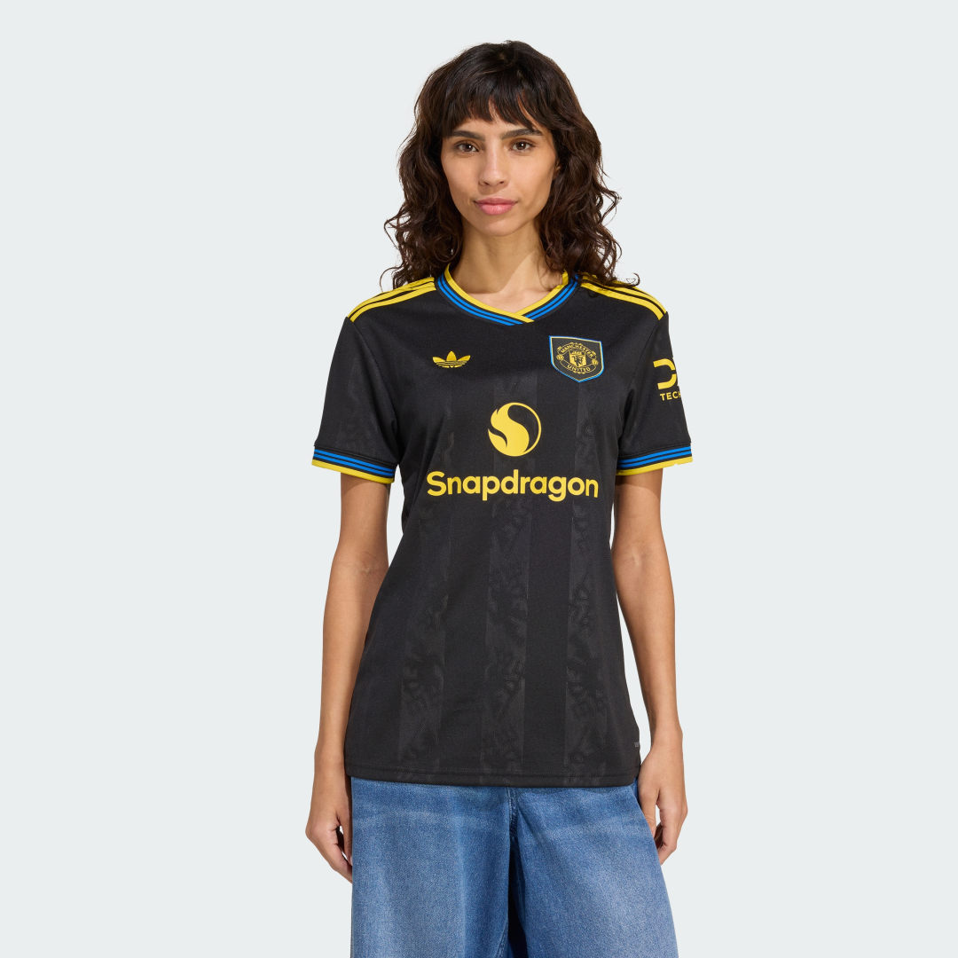 Фланелка adidas Performance Manchester United Third Football Jersey 25/26 Черно | KD4228, 0