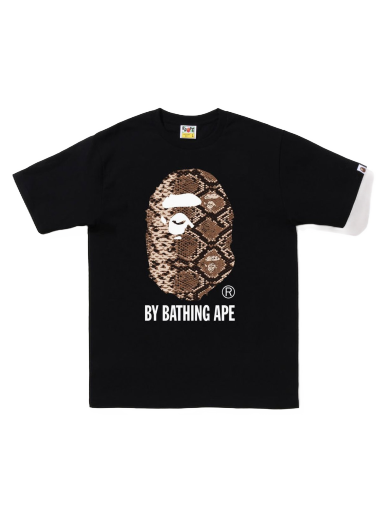 Тениска BAPE Snake By Bathing Ape Tee Черно | 1I80-110-036