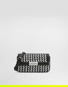 Dolce & Gabbana Marlene Minibag Crossbody With Checkered Weave