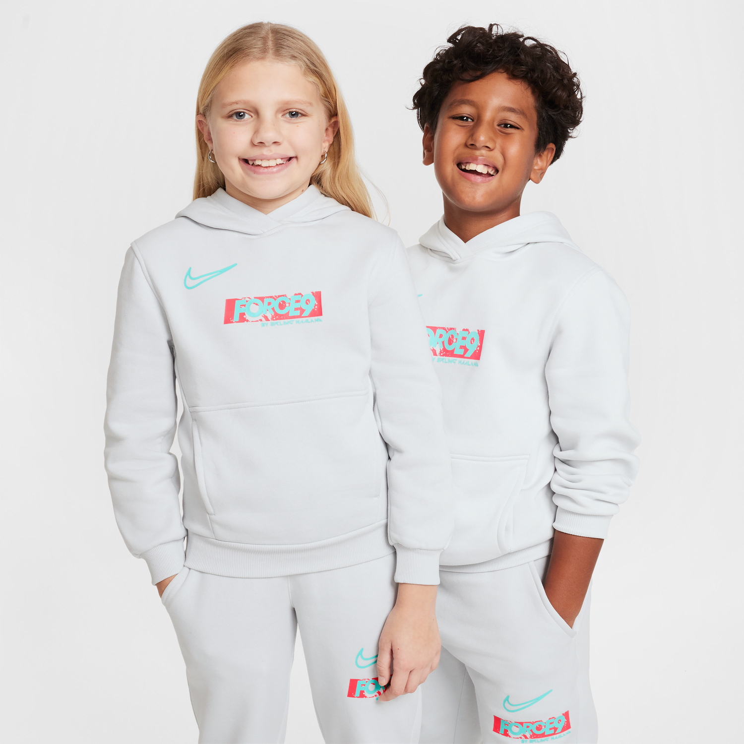 Суитчър Nike Erling Haaland Club Fleece Hoodie Сиво | HJ3837-025, 0