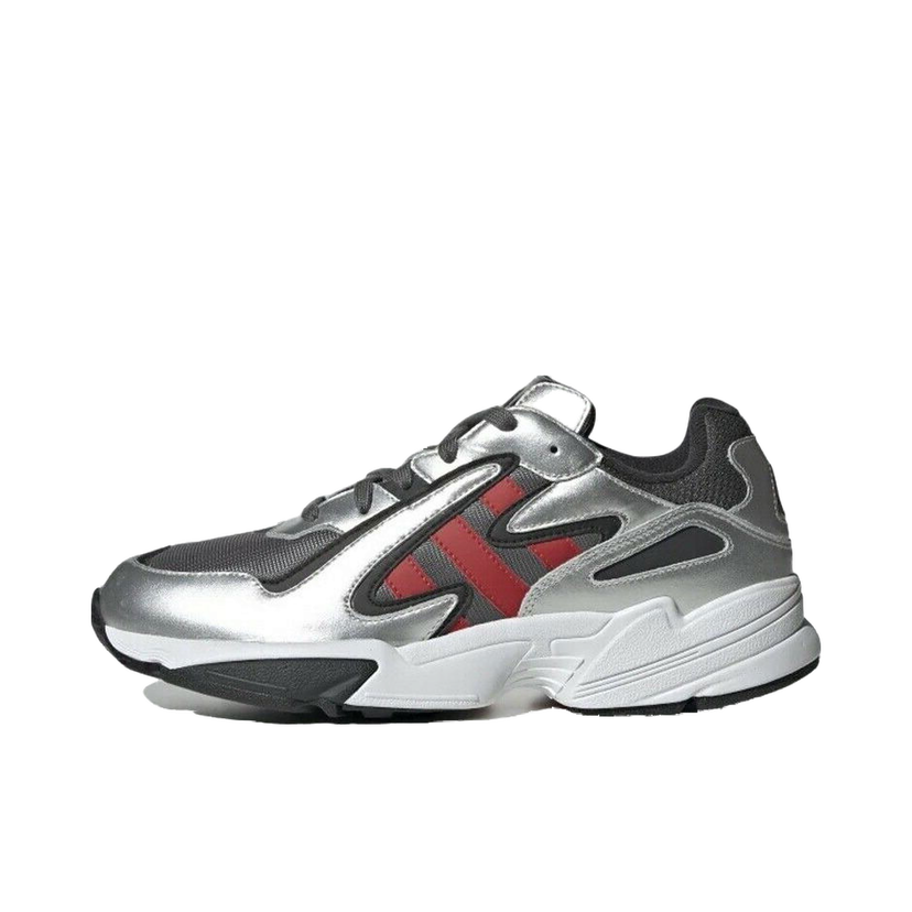 Кецове и обувки adidas Originals Yung-96 Chasm Silver Metallic Scarlet Металик | EE7240