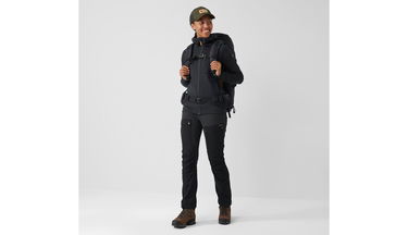 Панталони FJÄLLRÄVEN Keb Trousers Черно | F89898-550, 1