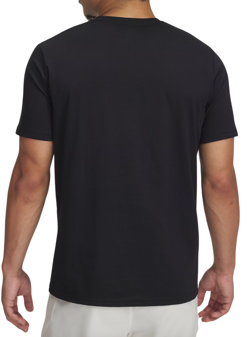 Тениска Under Armour Hoops 60/40s Short Sleeve T-Shirt Черно | 1390187-001, 1