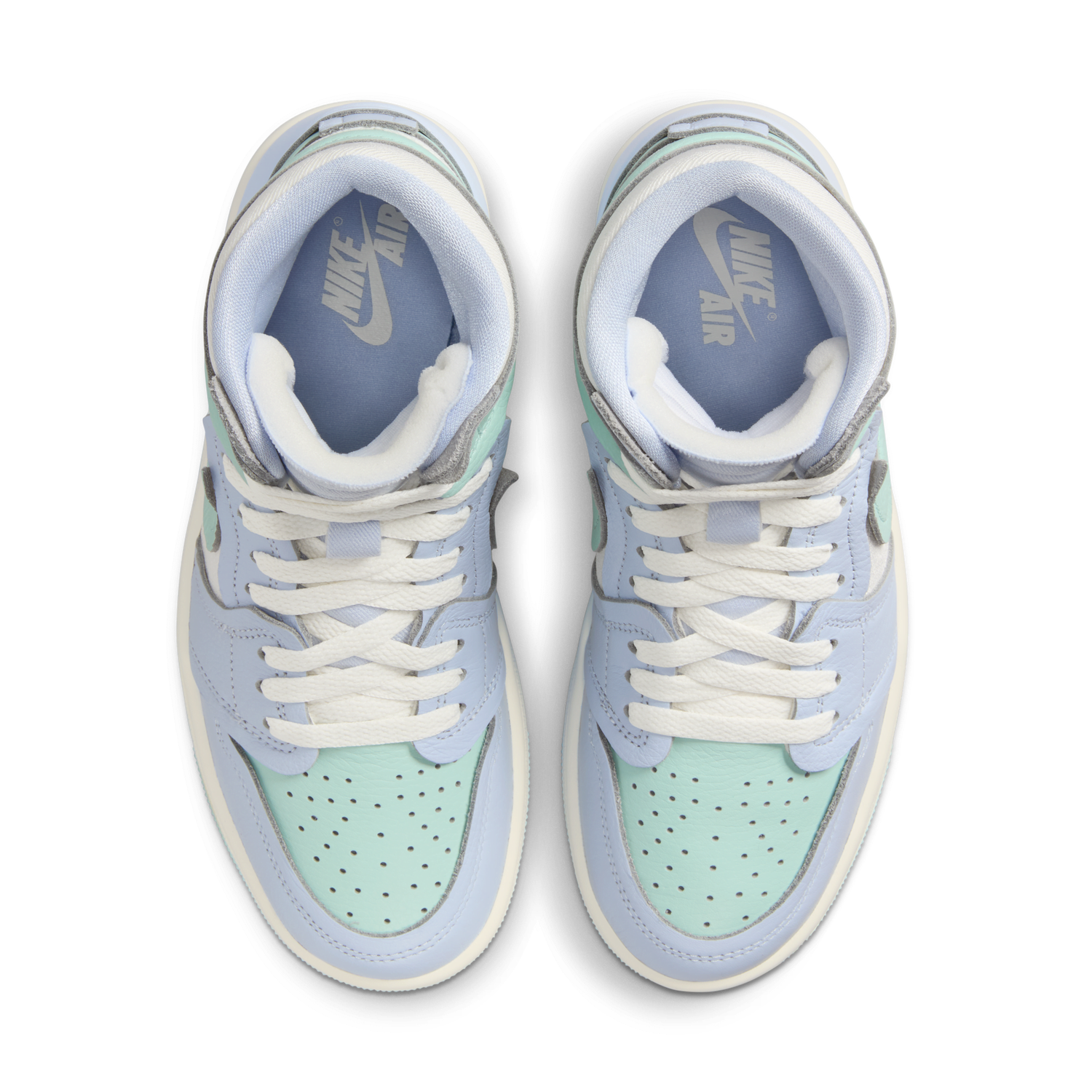 Кецове и обувки Jordan Jordan 1 High Method of Make Hydrogen Blue W Синьо | FB9891-401, 1