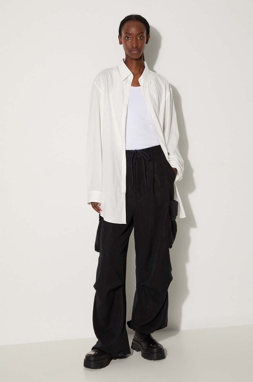 Риза Y-3 Graphic Relaxed Shirt Бяло | JE9273, 1