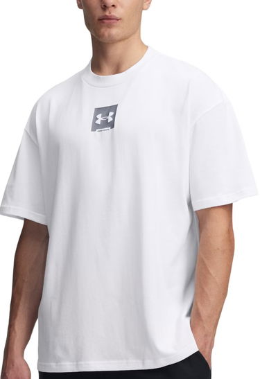 Тениска Under Armour Under Armour HW OS SM BOX Short Sleeve T-Shirt Бяло | 1386803-101, 0