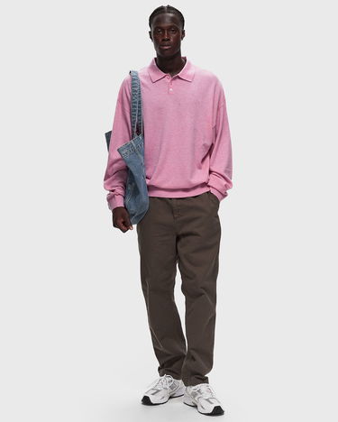 Поло тениска Patta Knitted Wool Longsleeve Polo Shirt Розово | POC-AW24-7000-308-0001-148, 1