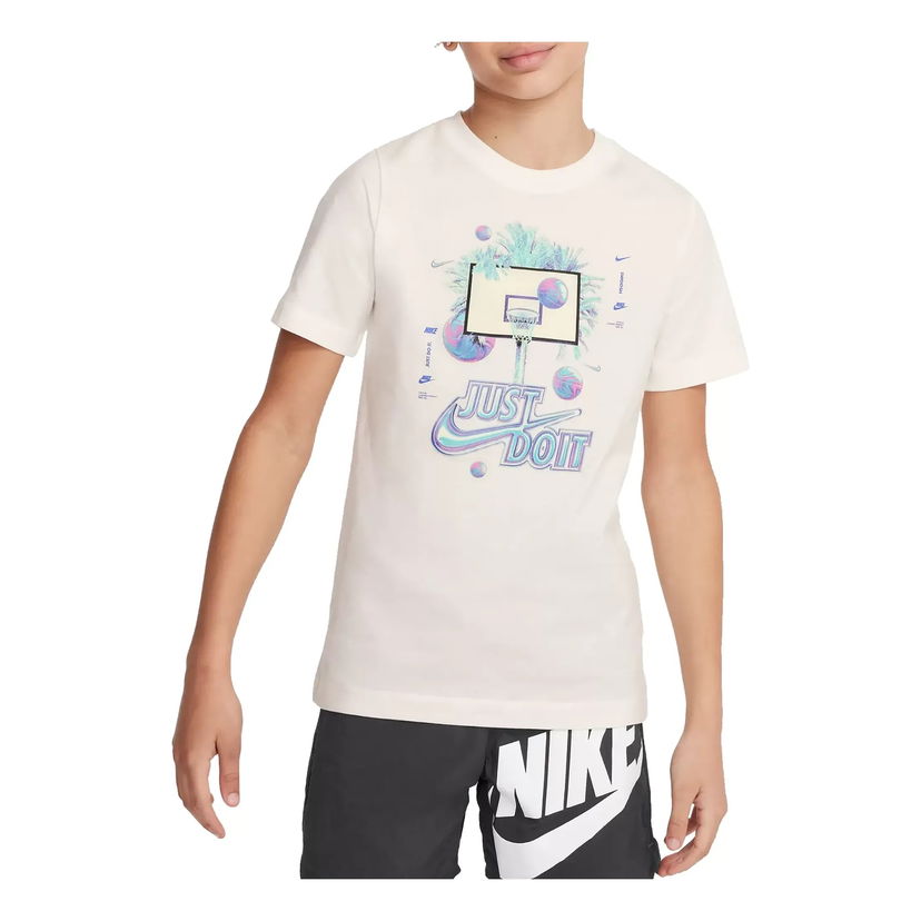 Тениска Nike Basketball Graphic T-Shirt Бяло | FV8411-133