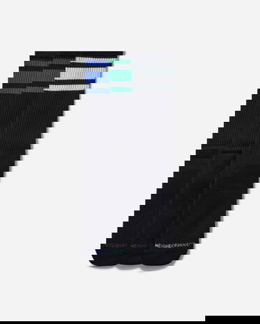 Чорапи Neighborhood 3-Pack Crew Socks Черно | 251KWNH-UWM01 BK, 0