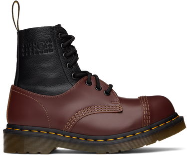 Кецове и обувки Maison Margiela MM6 Maison Margiela x Dr. Martens 1460 Twist ST Boots Червено | SH3WU0008 P8029, 0