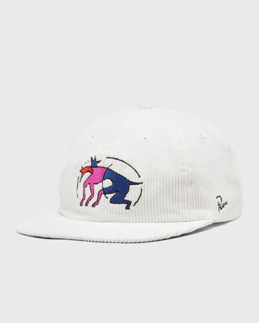 Шапка By Parra Zoomies 6-Panel Corduroy Hat Бяло | 54186, 3