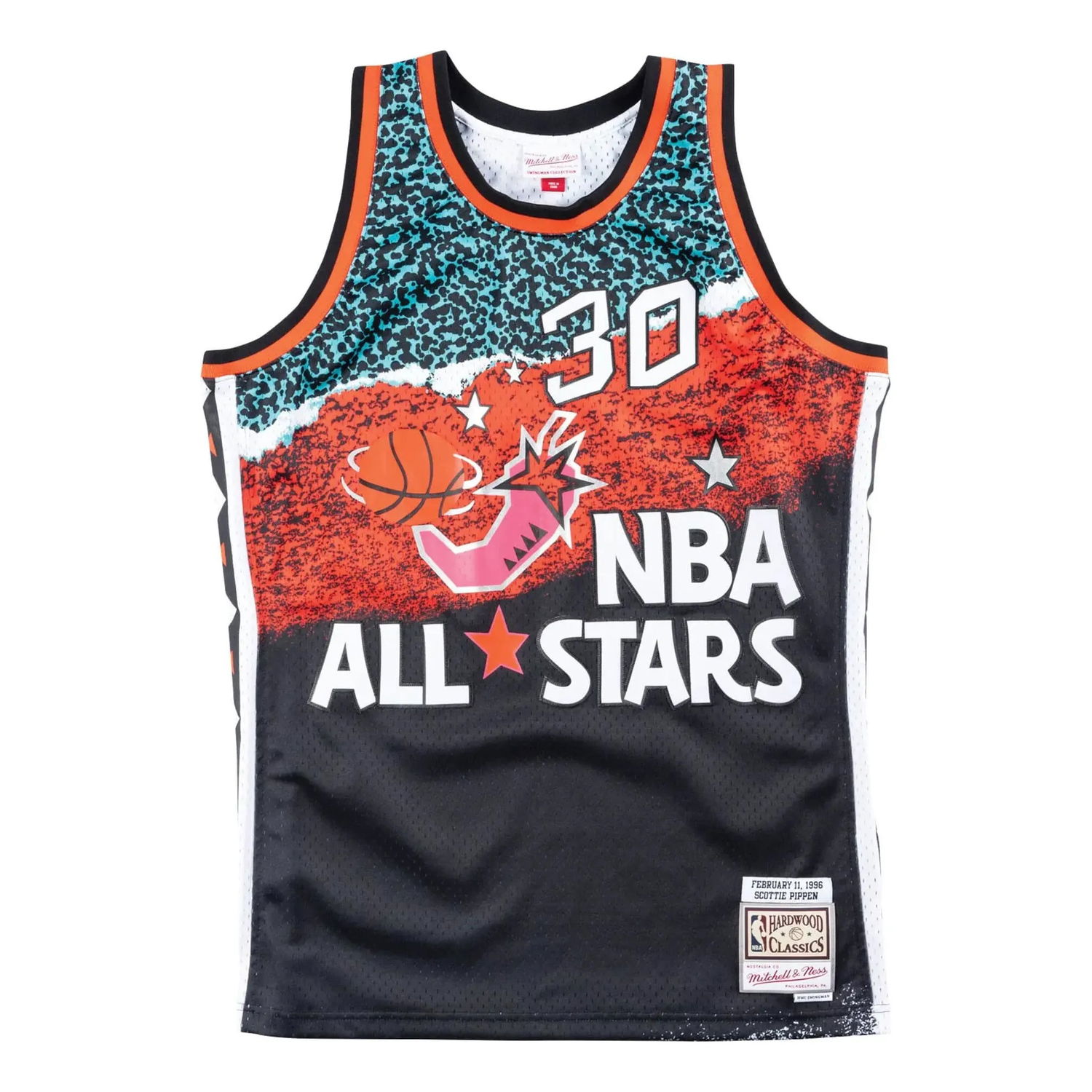Потник Mitchell & Ness NBA All Star 1996 East Swingman Jersey Черно | SMJYNG18273-ASEBLCK96SPI, 0