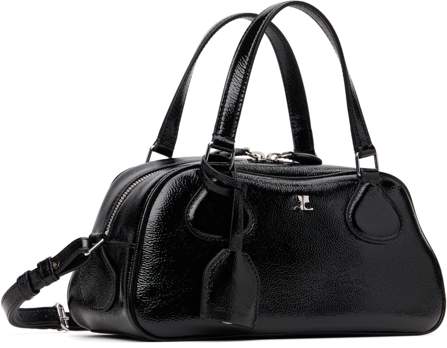Дамска чанта Courrèges Courrèges Bowling Bag Черно | 325GSA167CR0043, 1