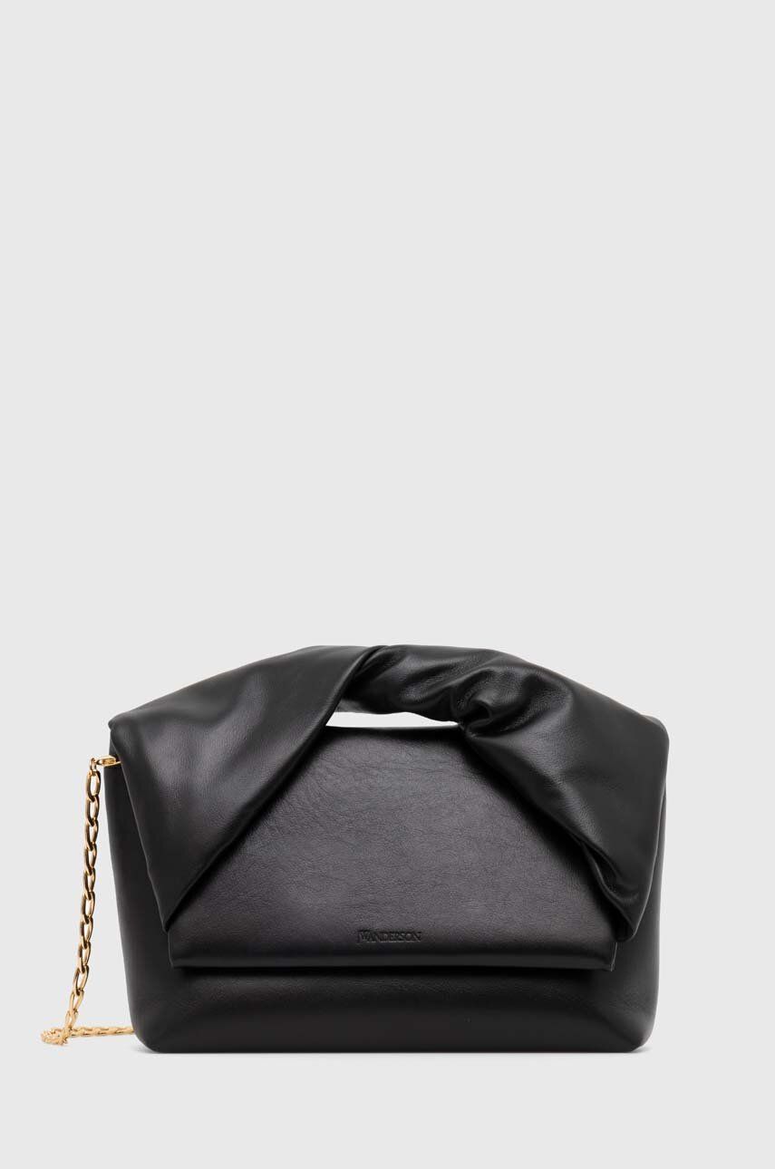 Дамска чанта JW Anderson Large Twister Bag Черно | HB0538.LA0315.999, 0