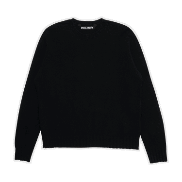 Пуловер Palm Angels Rec Logo Sweater Черно | PMHE027C99KNI0011001, 0