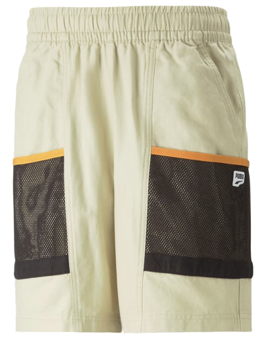 Къси панталони Puma DOWNTOWN Cargo Short with Mesh Panels Бежово | 538869-088, 2