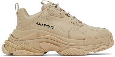 Кецове и обувки Balenciaga Triple S Low-Top Sneakers Бежово | 536737-W2FA5-9700, 0