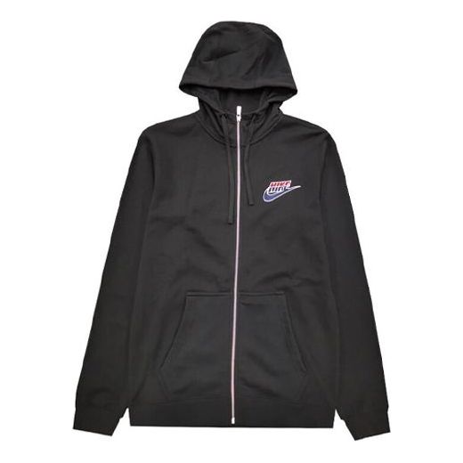 Суитчър Nike Heritage Windrunner Men's Full-Zip Hoodie Черно | CJ9448-010