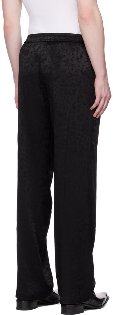 Панталони Y/PROJECT Y/Project Jacquard Lounge Pants Черно | PANT98-S24, 2