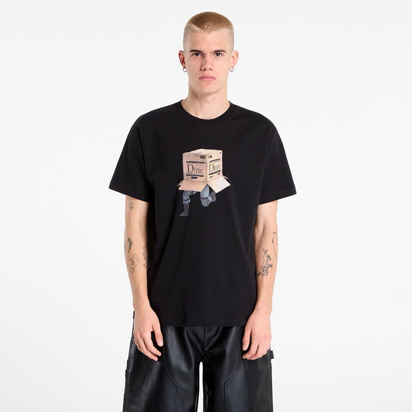 Тениска Dime DIME Solid T-Shirt Черно | DIMESU2551BLK