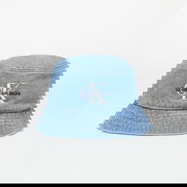 Шапка CALVIN KLEIN Calvin Klein Jeans Mono Logo Denim Bucket Hat Синьо | LV04G5021G VHJ, 0