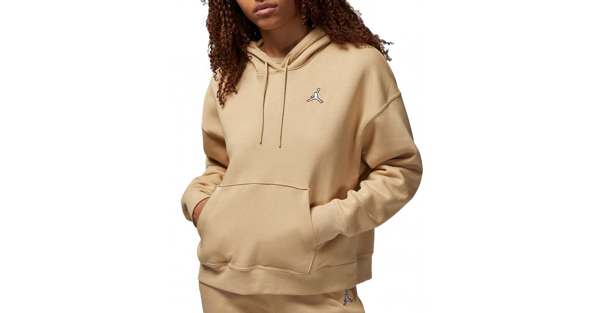 Суитчър Jordan Brooklyn Hoodie Бежово | dq4458-277, 1