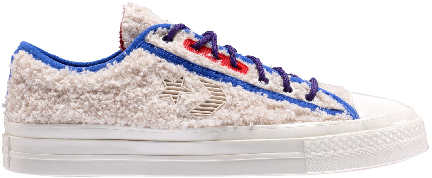 Кецове и обувки Converse Star Player OX Retro Sherpa Бяло | 169521c, 0