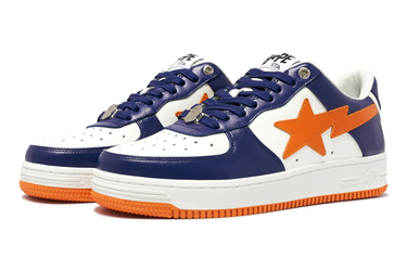 Кецове и обувки BAPE Bape Sta #3 Blue/Orange Черно | 0ZXSHM191303M-BLU, 2