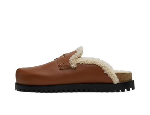 Shearling Medusa Mules