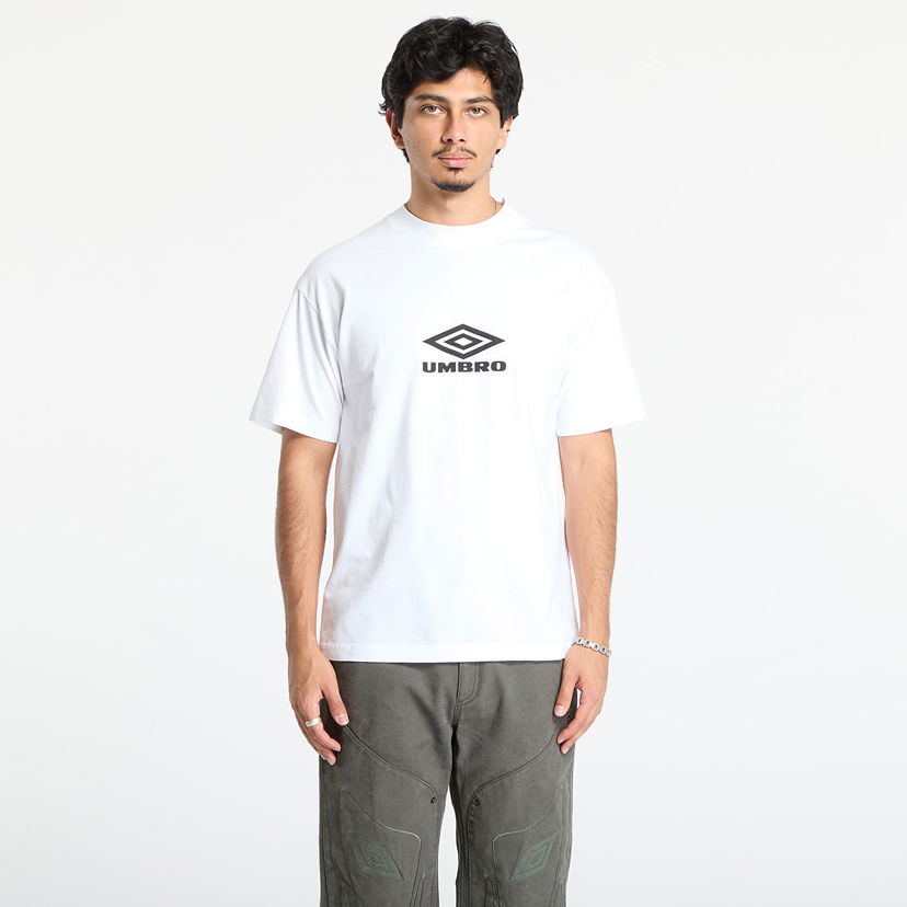 Тениска Umbro Basic Crew Neck Short-Sleeve T-Shirt Бяло | UBMW0408JY125 WTH0001