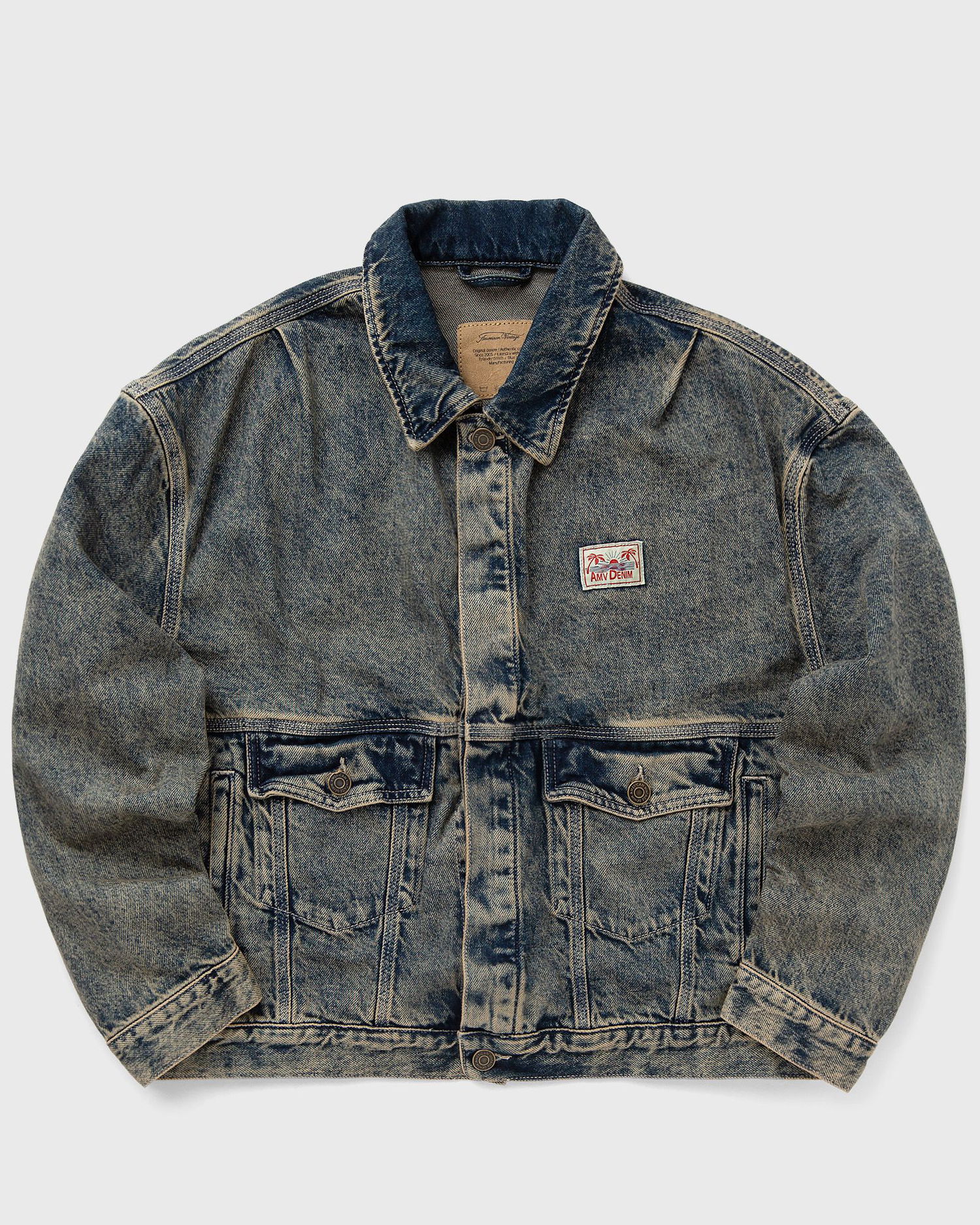 Яке American Vintage JOYBIRD VEST Сиво | JOY16FH24-DIRTY-VINTAGE, 0