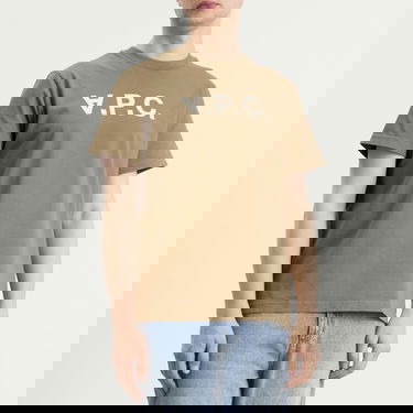 Тениска A.P.C. VPC Logo T-Shirt Бежово | COHMB-M26384-JMA, 2