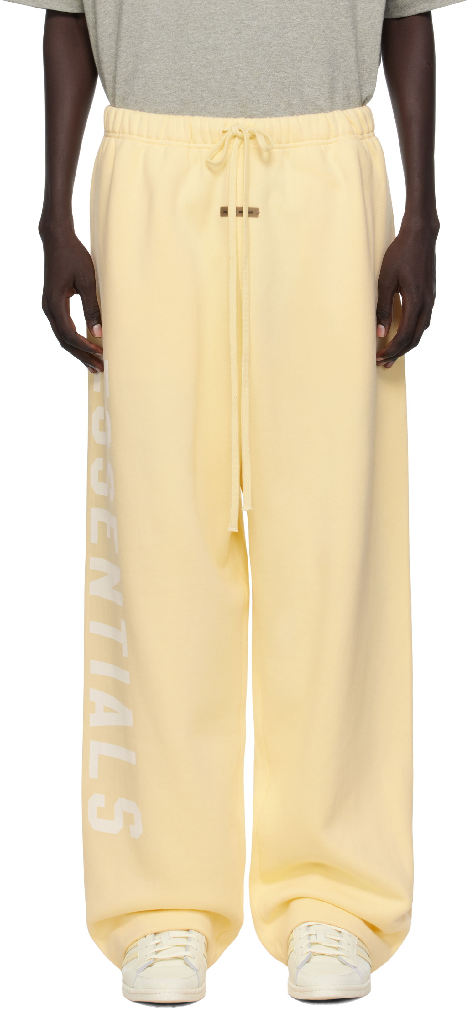 Спортни панталони Fear of God Fear of God ESSENTIALS Lounge Fleece Sweatpants Жълто | 130SP254328F, 0