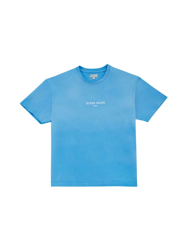 Тениска GUESS Classic Logo T-Shirt Синьо | M2BI01KBB50, 0