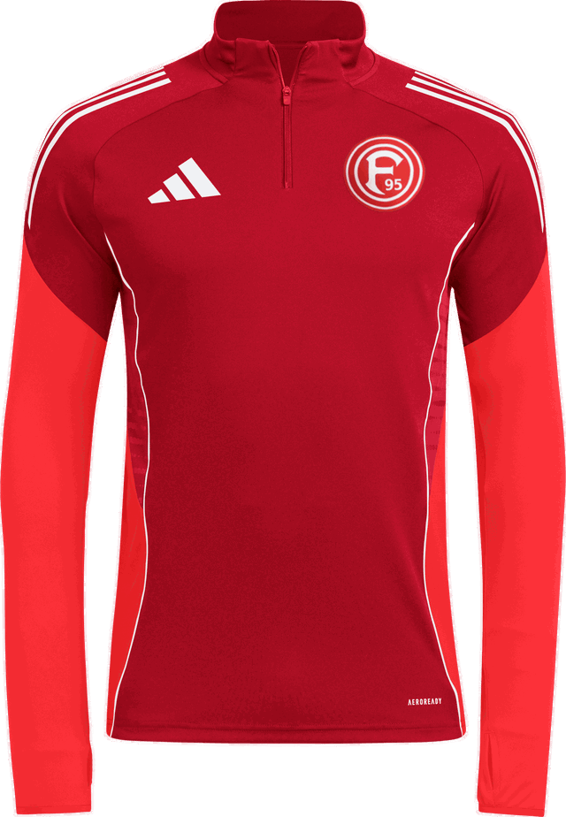 Fortuna Düsseldorf Long-Sleeve Quarter-Zip Training Top AEROREADY