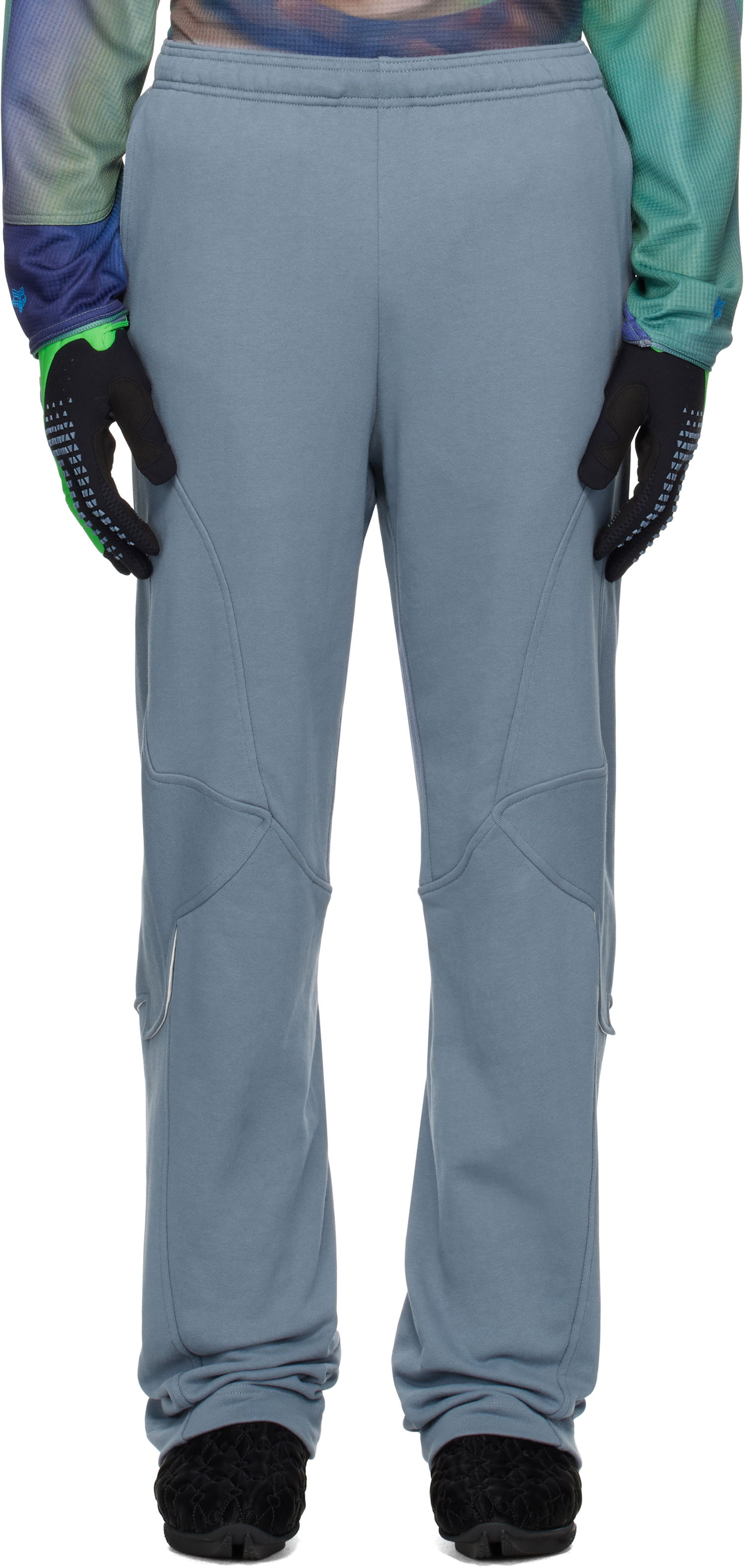 Спортни панталони KIKO KOSTADINOV Kiko Kostadinov Fox Racing Edition Fleece Sweatpants Синьо | 36887-564, 0