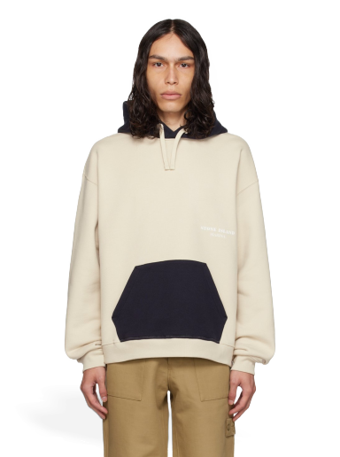 Суитчър Stone Island Off-White Colorblocked Hoodie Бежово | 7915651X6