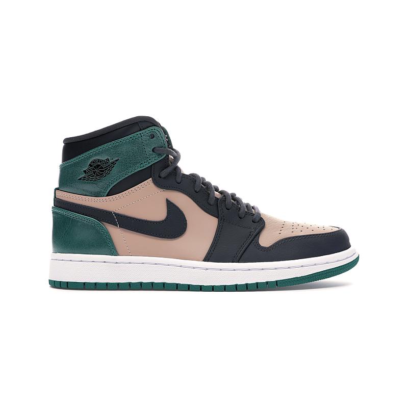 Кецове и обувки Jordan Air Jordan 1 High Premium "Mystic Green" W Бежово | AH7389-203, 0