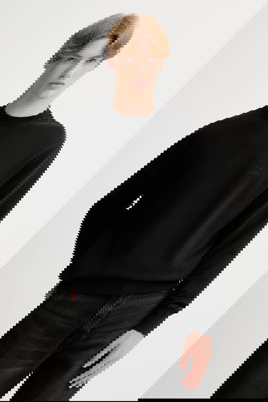 Суитчър C.P. Company C.P. Company Crewneck Sweatshirt Черно | RFCMSS718B006372G, 0
