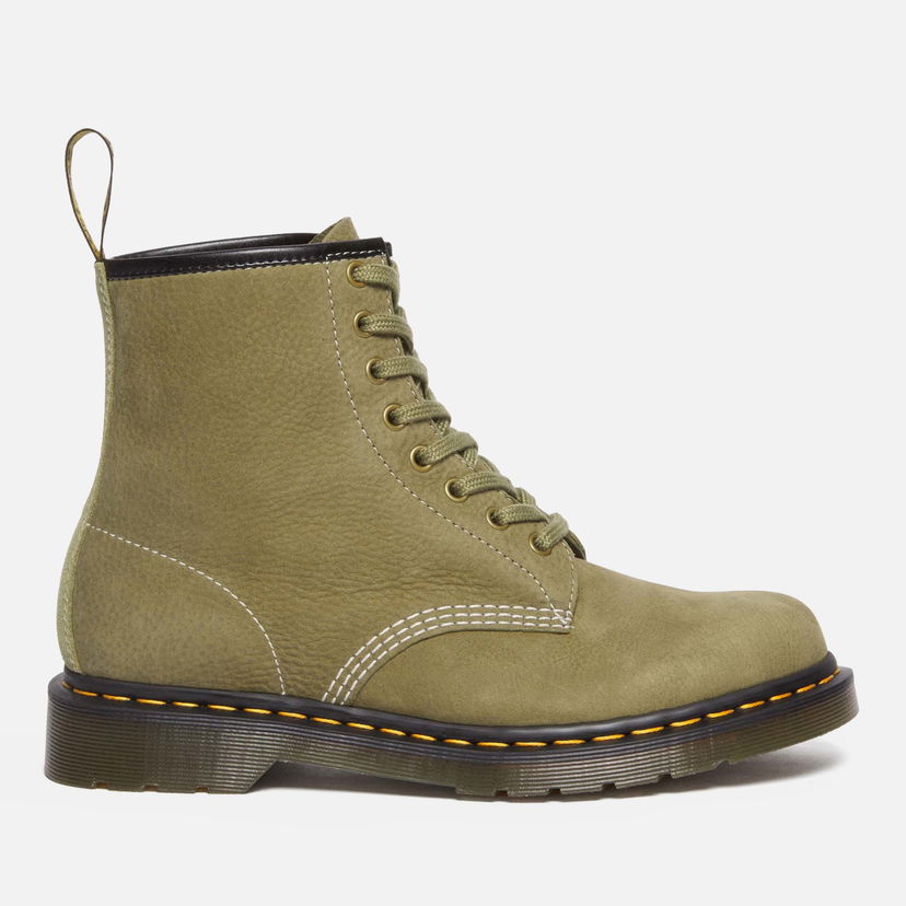 Кецове и обувки Dr. Martens Men's 1460 Nubuck 8-Eye Boots - Кафяво | 31695357